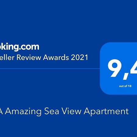 S&A Amazing Sea View Apartment Rhodes City Luaran gambar